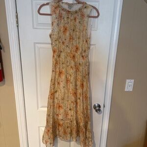 Le Ragazze sleeveless floral dress